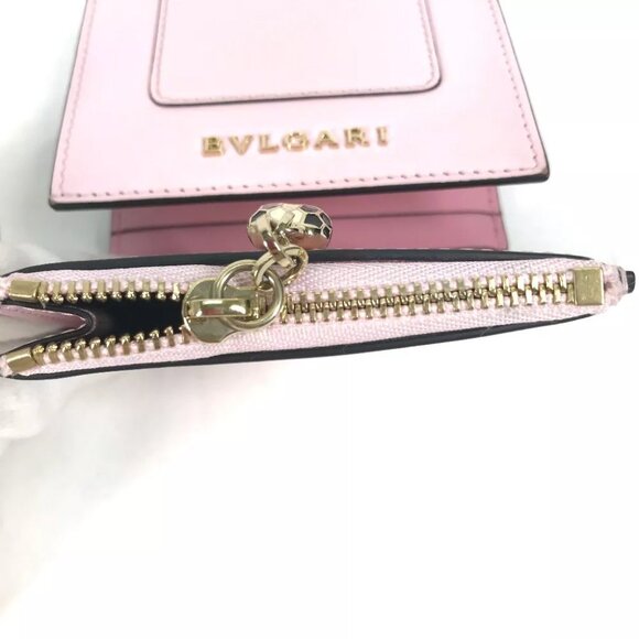 AUTHENTICITY GUARANTEED BVLGARI Serpenti Compact wallet Trifold wallet - Picture 8 of 16